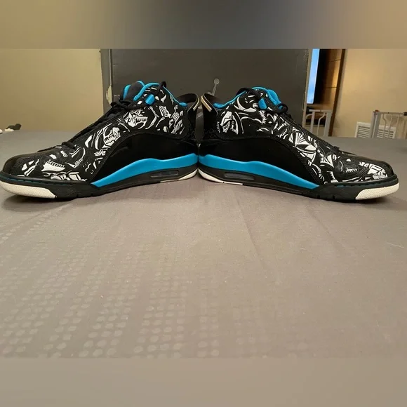 Authentic 2009 Jordan Dub Zero Laser, Blue Size 12 Excellent Condition worn 5x